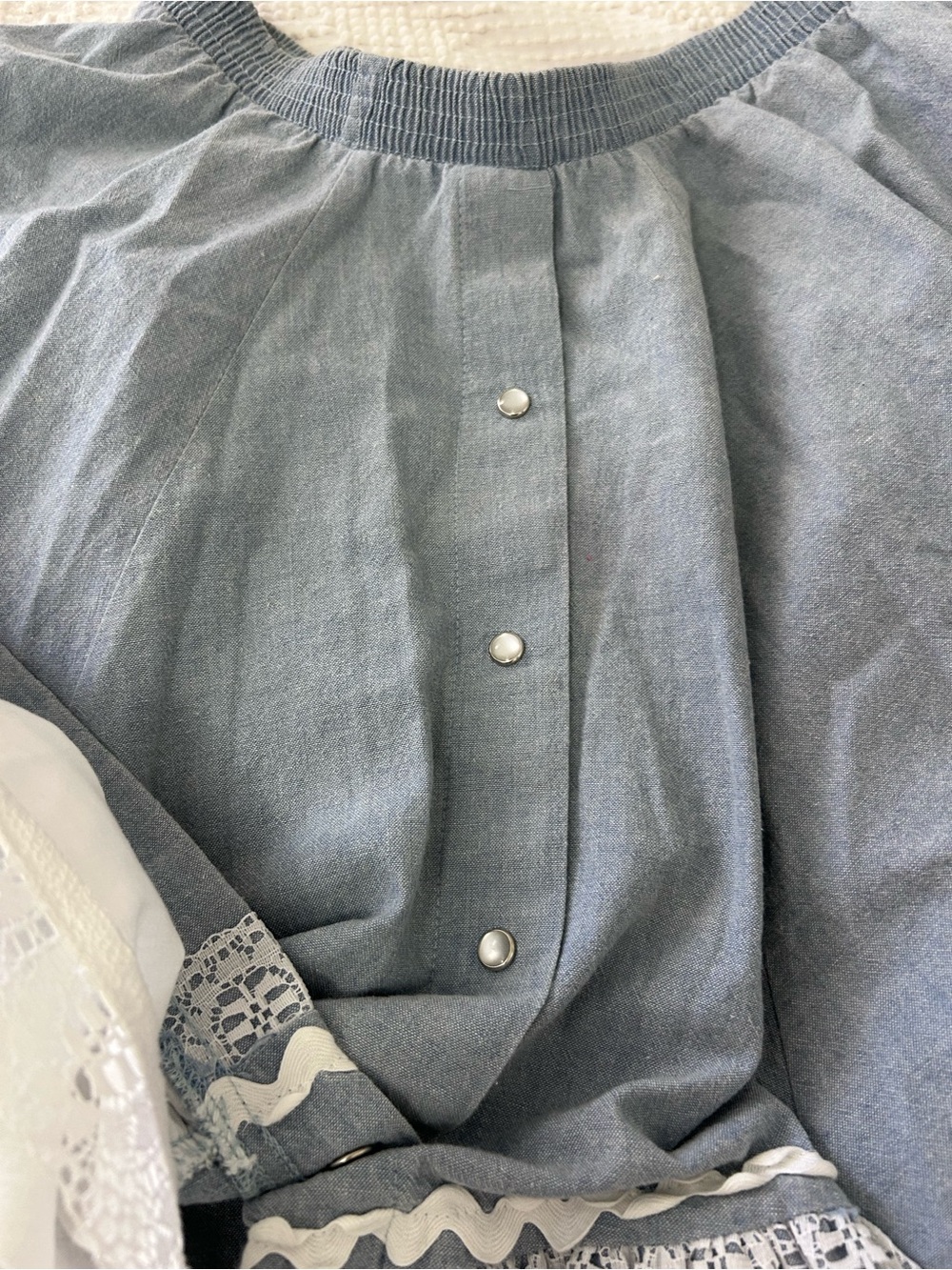 Vintage Ruffle circle skirt - Picture 4 of 8